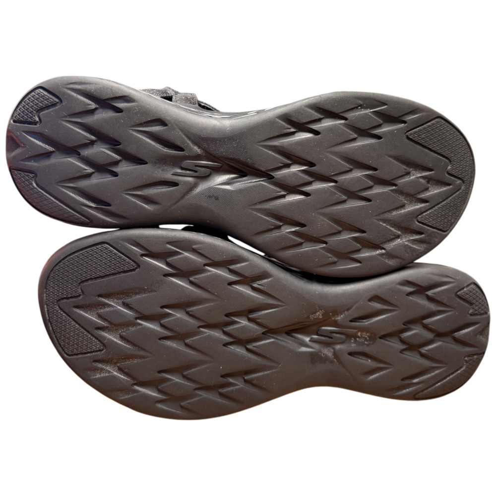 SKECHERS On The Go Go 600 Brilliancy Women's 9 Black Adjustable Sport Sandals - Picture 12 of 14